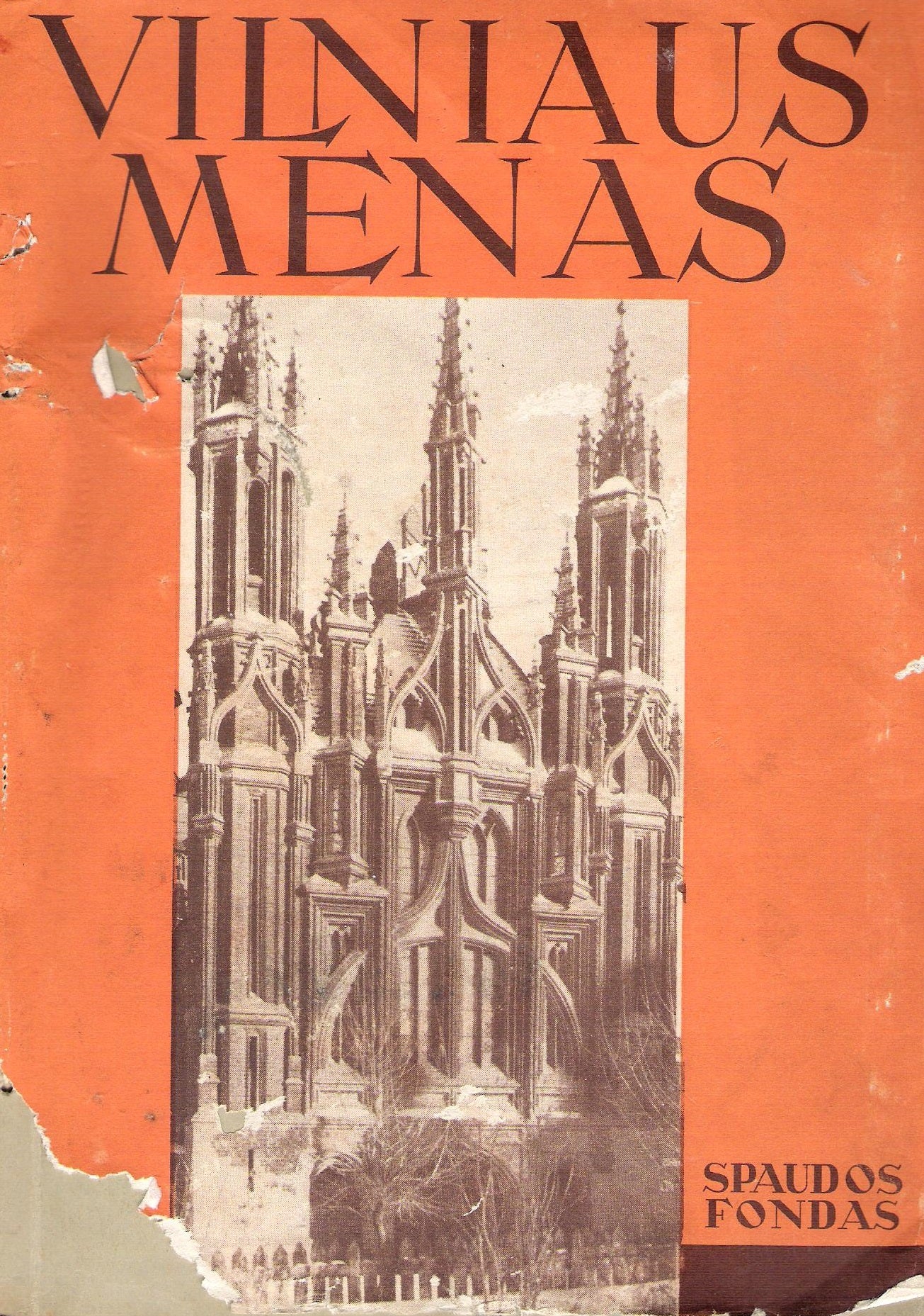 M. Vorobjovas - Vilniaus menas, 1940 (žr. būklę)