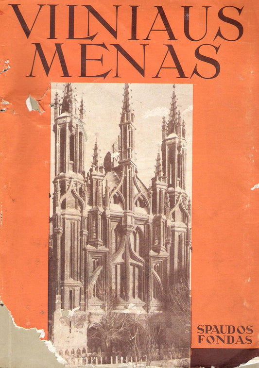 M. Vorobjovas - Vilniaus menas, 1940 (žr. būklę)